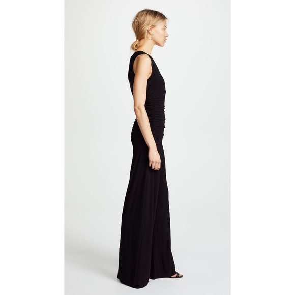 Norma Kamali Kamali Kulture Shirred Waist Jumpsuit - Picture 3 of 11